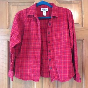 Vintage Red Pendleton Flannel